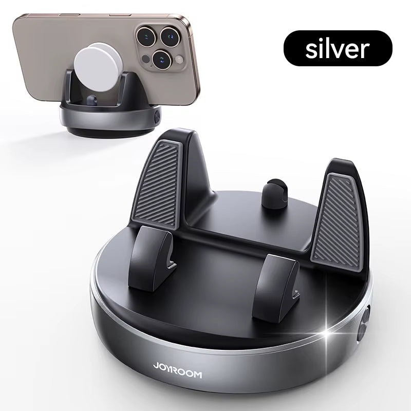 Joyroom Dashboard Car Phone Mount Holder One-Handed Operation Car Navigation Holder for 4.7-7'' Phones 360° Rotation JR-ZS330